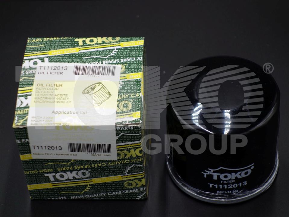 Toko T1112013 Oil Filter T1112013