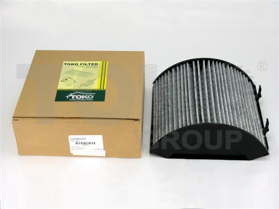 Toko T1476001AC Filter, interior air T1476001AC