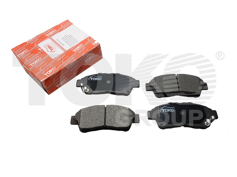 Toko T2115064L Front disc brake pads, set T2115064L