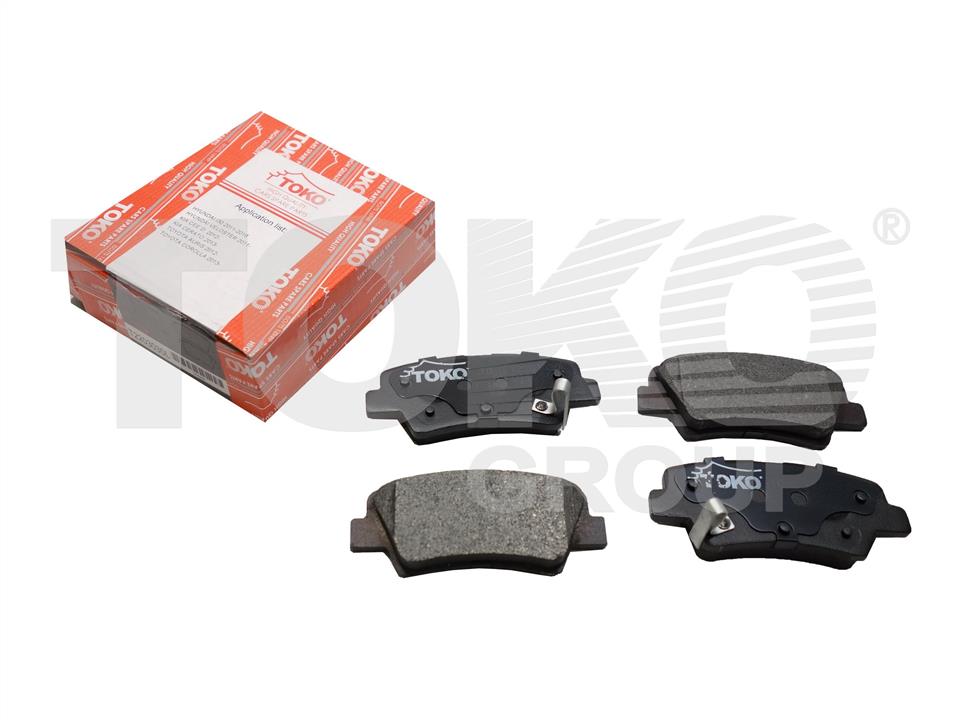 Toko T2203030L Rear disc brake pads, set T2203030L