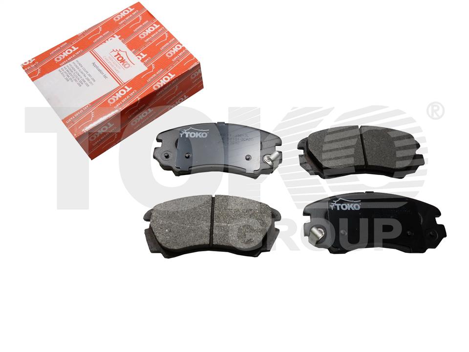 Toko T2103013L Front disc brake pads, set T2103013L