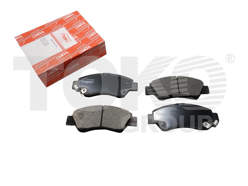 Toko T2111034L Front disc brake pads, set T2111034L