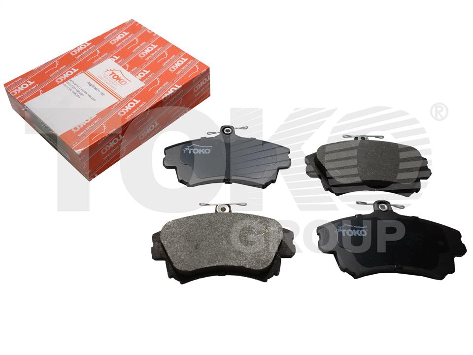 Toko T2113043L Front disc brake pads, set T2113043L
