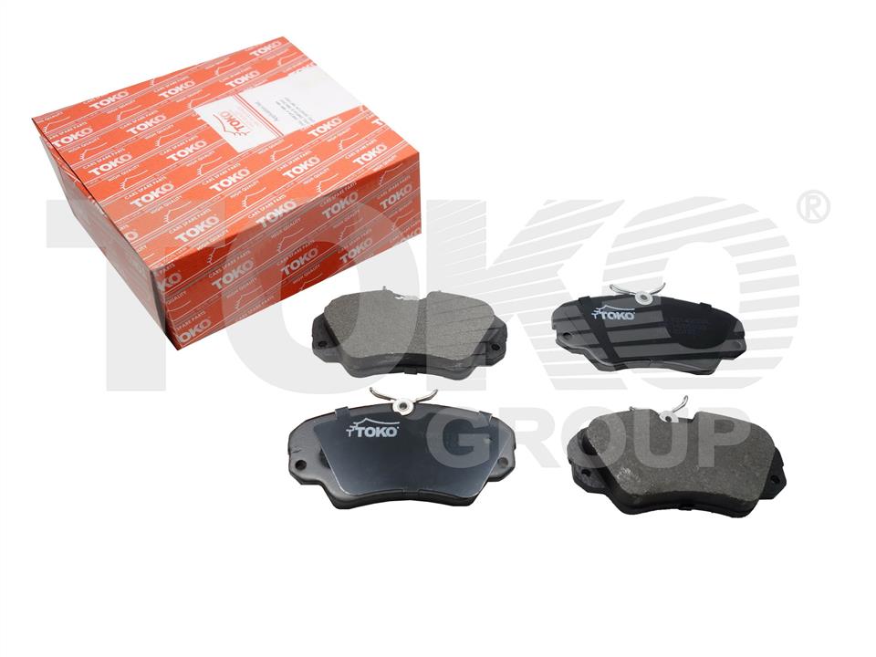 Toko T2143003L Front disc brake pads, set T2143003L