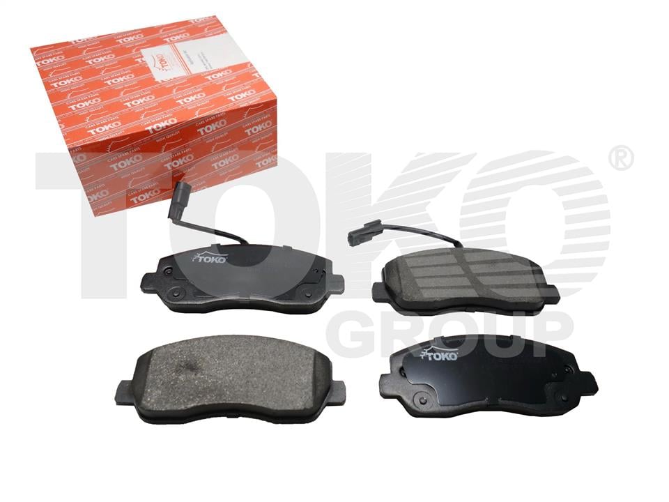 Toko T2146036L Front disc brake pads, set T2146036L