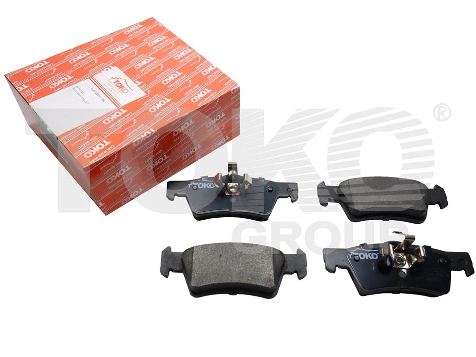 Toko T2252036L Rear disc brake pads, set T2252036L