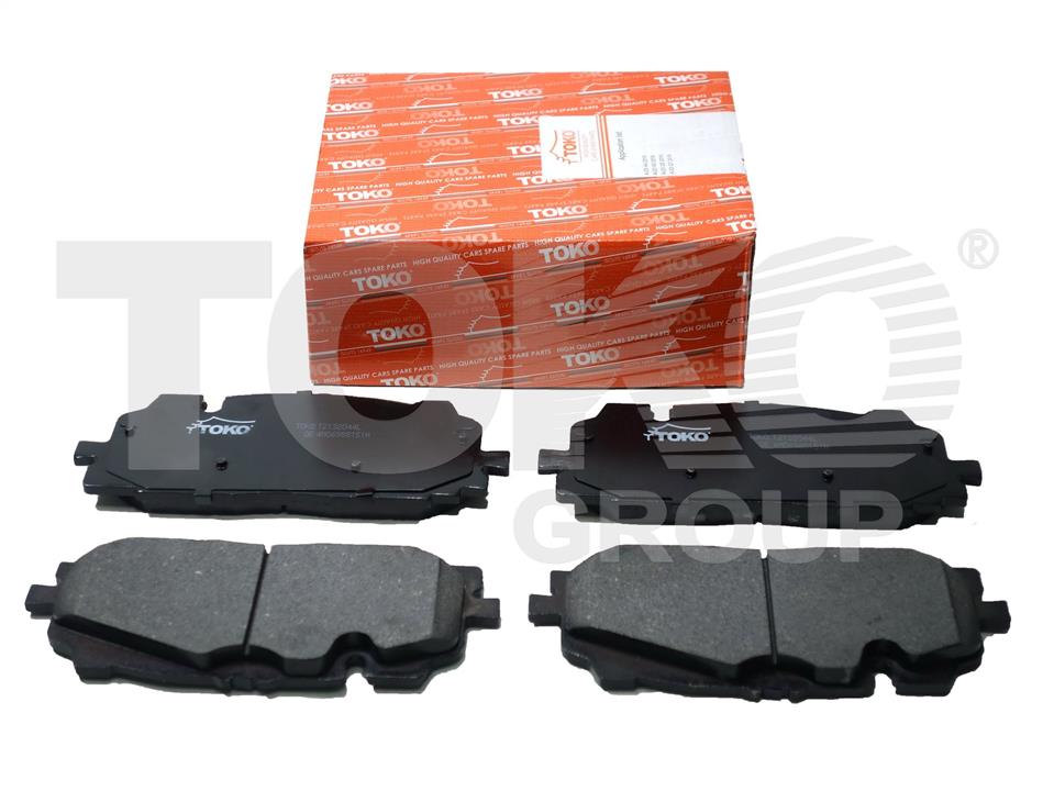 Toko T2132044L Front disc brake pads, set T2132044L