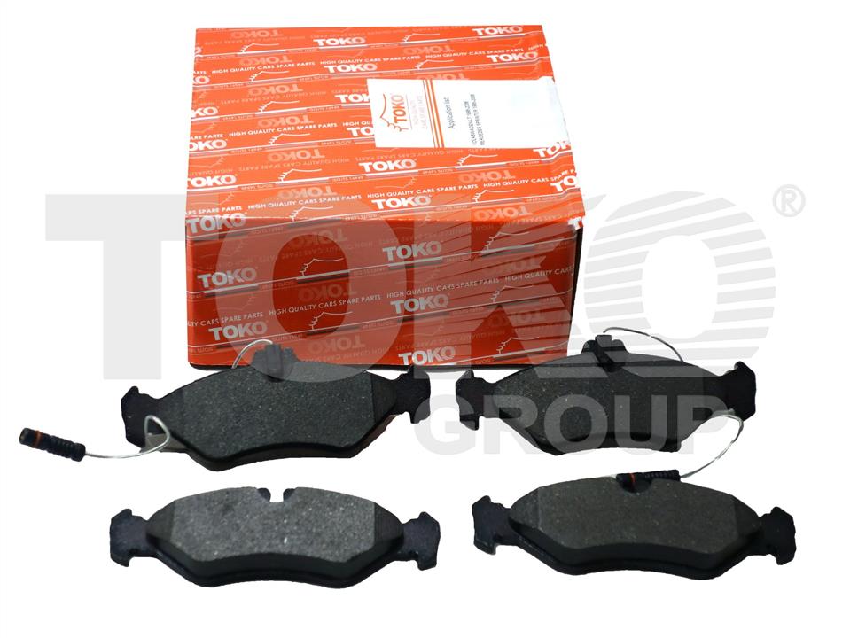 Toko T2252004L Rear disc brake pads, set T2252004L