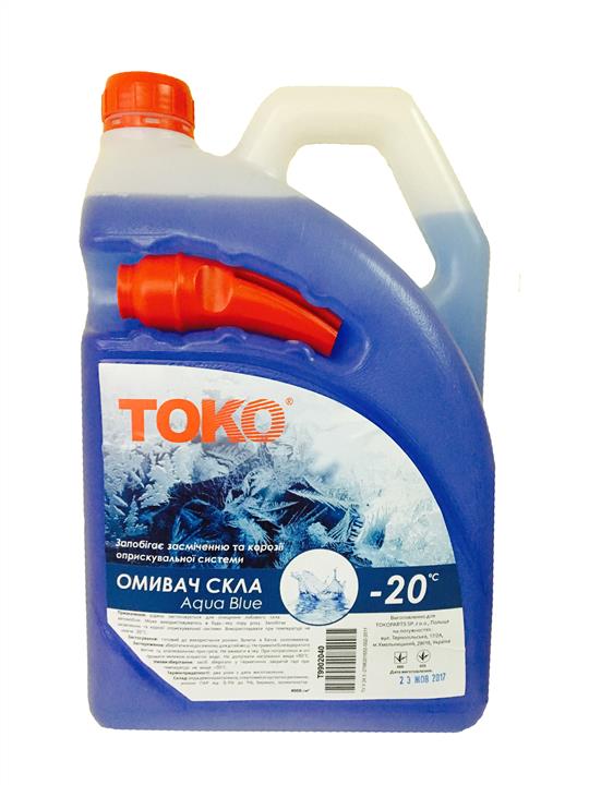 Toko T9902040 Winter windshield washer fluid, -20°C, Sea freshness, 4l T9902040