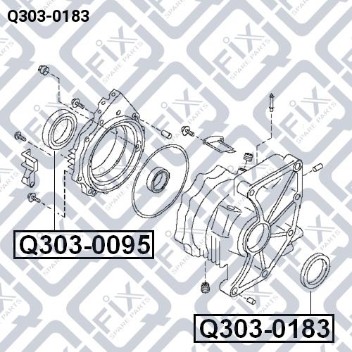 SEAL OIL-DIFFERENTIAL Q-fix Q303-0183