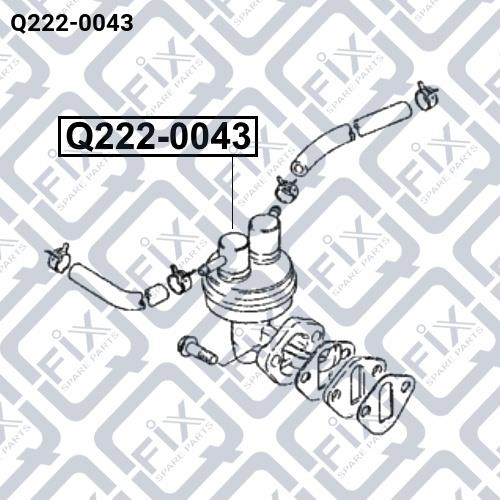 Fuel pump Q-fix Q222-0043