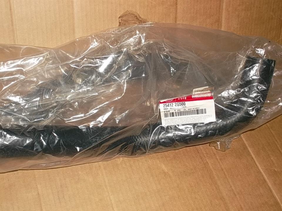 Car coolant hose KIA Magentis (Kia Magentis): 254122G500 Hyundai/Kia Coolant hose
