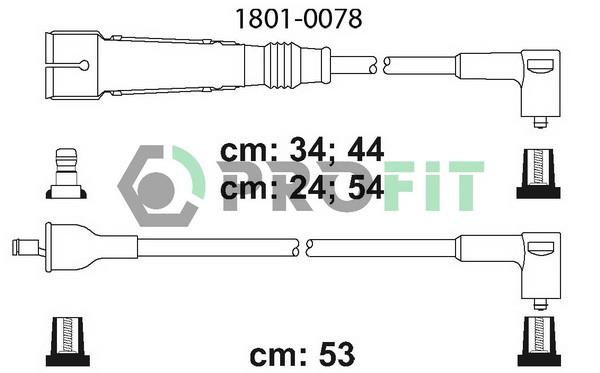 Profit 1801-0078 Ignition cable kit 18010078