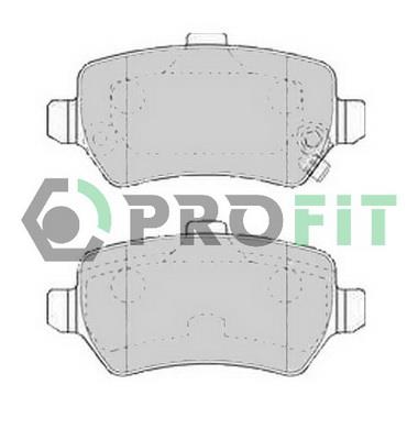 Profit 5000-1521 Rear disc brake pads, set 50001521