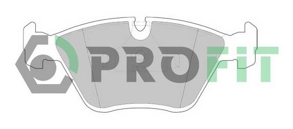 Profit 5000-0779 Front disc brake pads, set 50000779