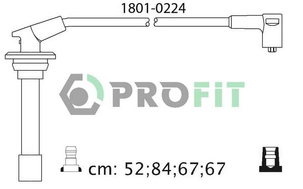 Profit 1801-0224 Ignition cable kit 18010224