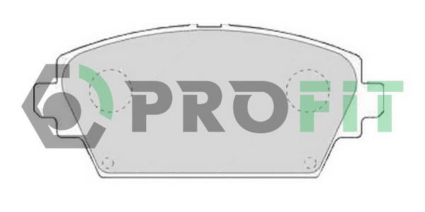 Profit 5000-1580 Front disc brake pads, set 50001580