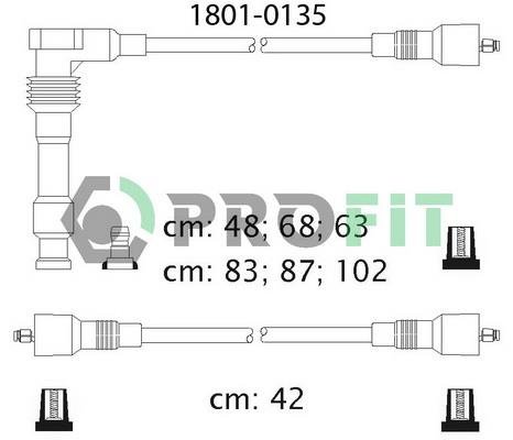 Profit 1801-0135 Ignition cable kit 18010135