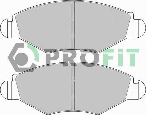 Profit 5000-1378 Front disc brake pads, set 50001378