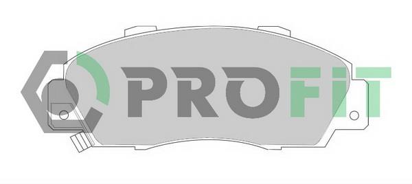 Profit 5000-0905 Front disc brake pads, set 50000905