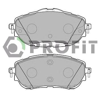 Profit 5000-2030 Front disc brake pads, set 50002030