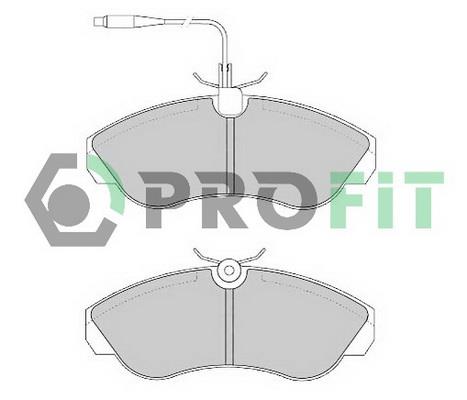 Profit 5000-0968 Front disc brake pads, set 50000968