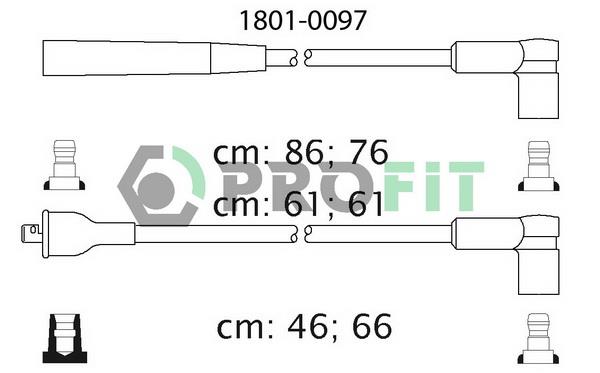 Profit 1801-0097 Ignition cable kit 18010097