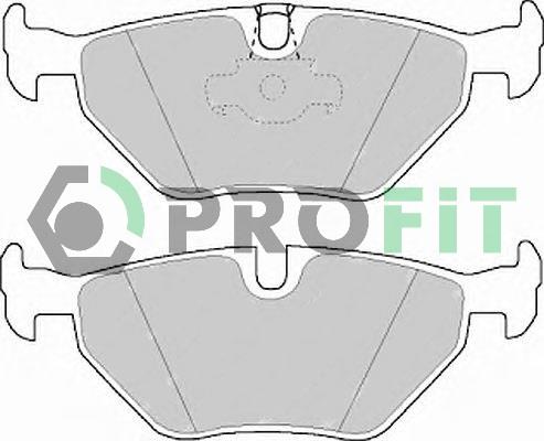 Profit 5000-1075 Rear disc brake pads, set 50001075