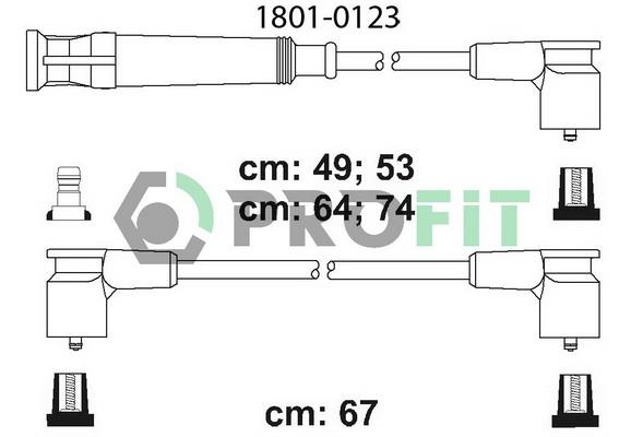 Profit 1801-0123 Ignition cable kit 18010123