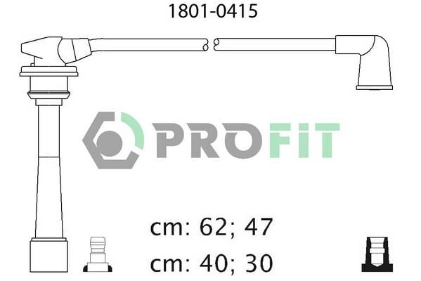 Profit 1801-0415 Ignition cable kit 18010415