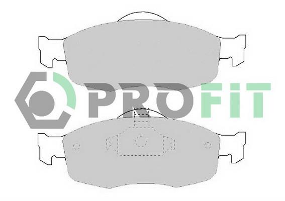 Profit 5000-0884 Front disc brake pads, set 50000884