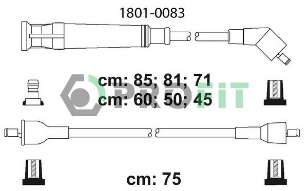 Profit 1801-0083 Ignition cable kit 18010083