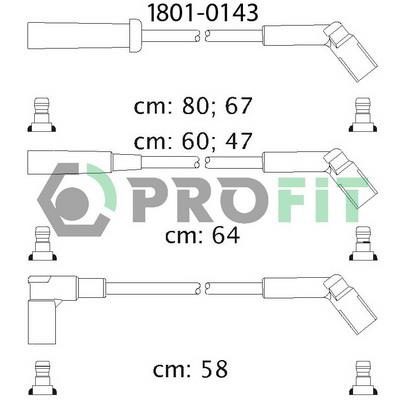 Profit 1801-0143 Ignition cable kit 18010143
