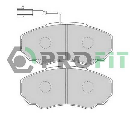 Profit 5000-1478 Front disc brake pads, set 50001478
