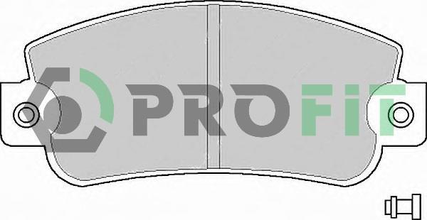 Profit 5000-0346 Front disc brake pads, set 50000346
