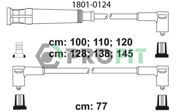 Profit 1801-0124 Ignition cable kit 18010124