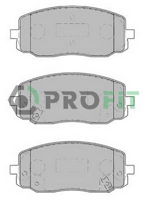 Profit 5000-1783 Front disc brake pads, set 50001783