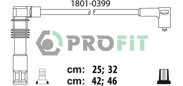 Profit 1801-0399 Ignition cable kit 18010399