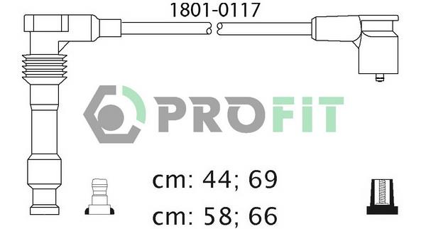 Profit 1801-0117 Ignition cable kit 18010117