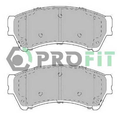 Profit 5000-2021 Front disc brake pads, set 50002021