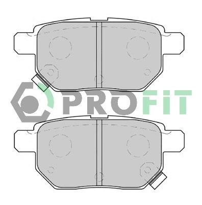 Profit 5000-4042 Rear disc brake pads, set 50004042