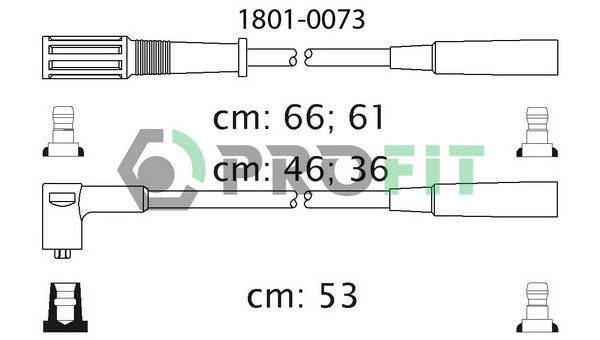 Profit 1801-0073 Ignition cable kit 18010073