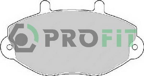 Profit 5000-0701 Front disc brake pads, set 50000701