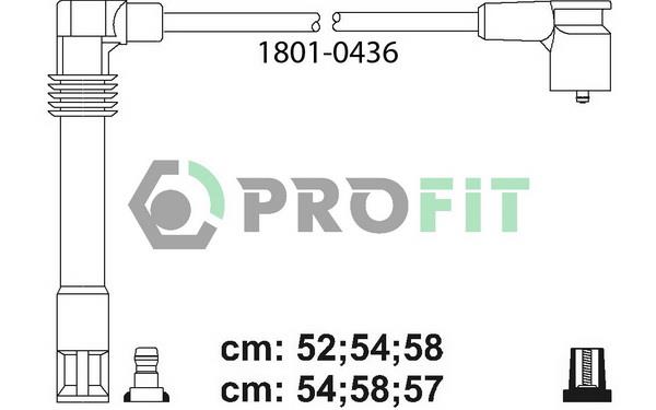 Profit 1801-0436 Ignition cable kit 18010436