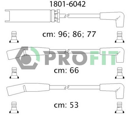 Profit 1801-6042 Ignition cable kit 18016042