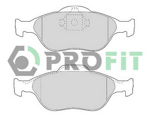 Profit 5000-1394 Front disc brake pads, set 50001394