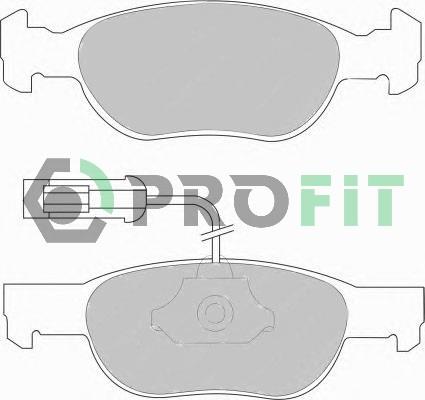 Profit 5000-1040 Front disc brake pads, set 50001040