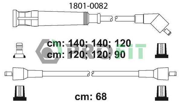 Profit 1801-0082 Ignition cable kit 18010082