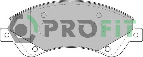Profit 5000-1929 Front disc brake pads, set 50001929