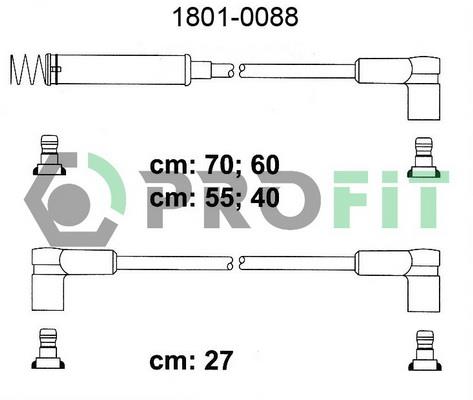 Profit 1801-0088 Ignition cable kit 18010088